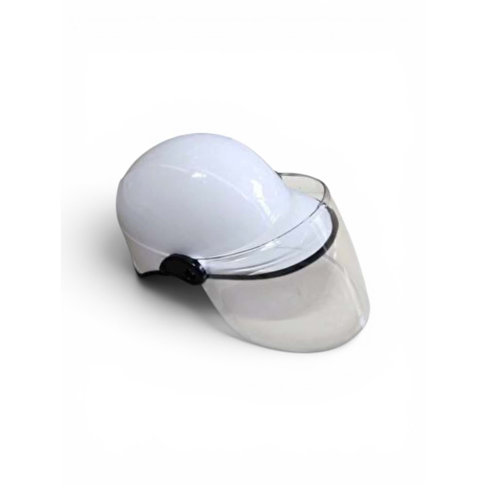 KASK JOKEY CAMLI BEYAZ