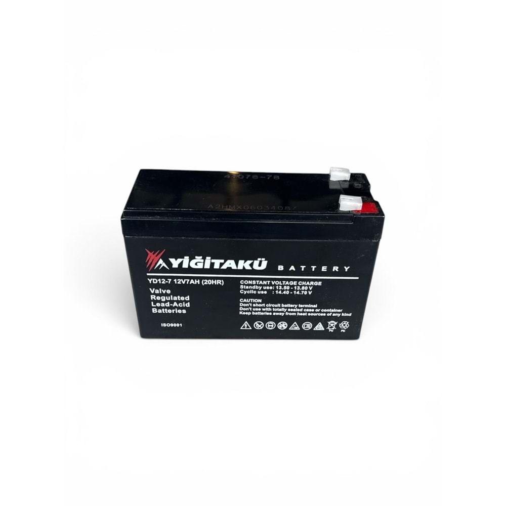 AKÜ 12V7 AH YİĞİT AKÜ (AKÜLÜ ÇOCUK ARABASI)