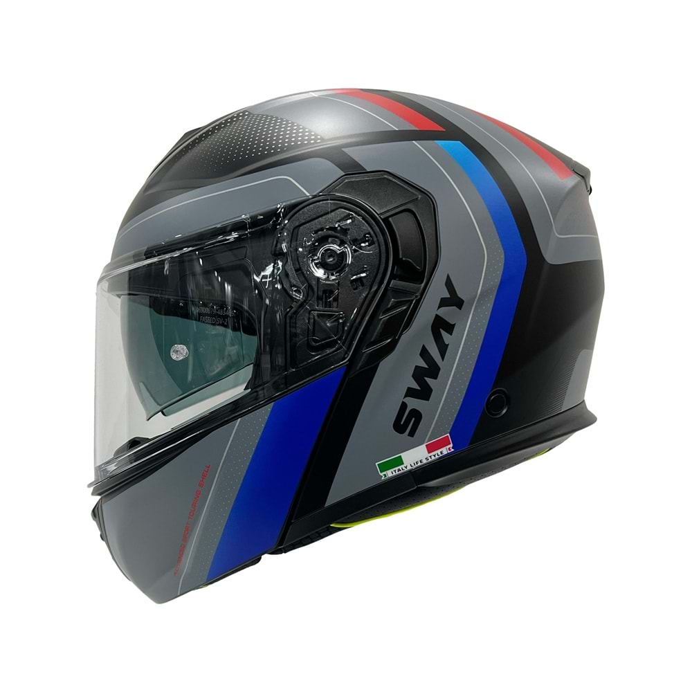 SWAY SW 917 KORE Black Blue Çene Açılır L