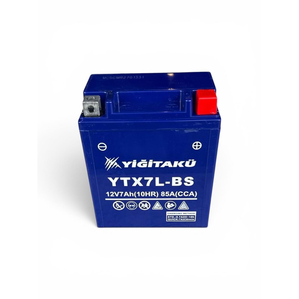 AKÜ JELLİ YTX7L-BS (DİK) YİĞİT AKÜ