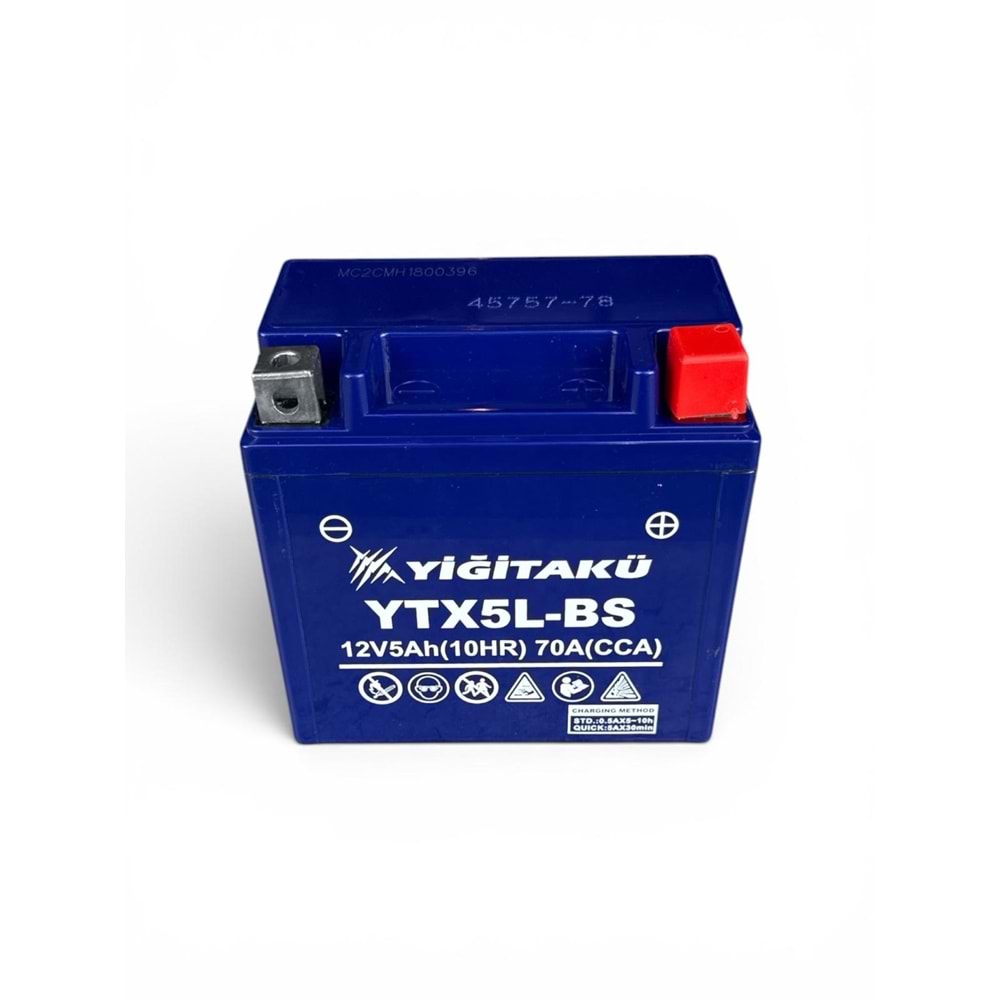 AKÜ JELLİ YTX5L-BS YİĞİT AKÜ