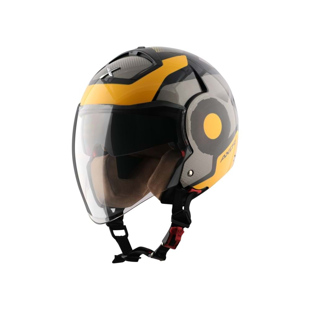 KASK AXOR ULTRON YARIM (XXL) SARI