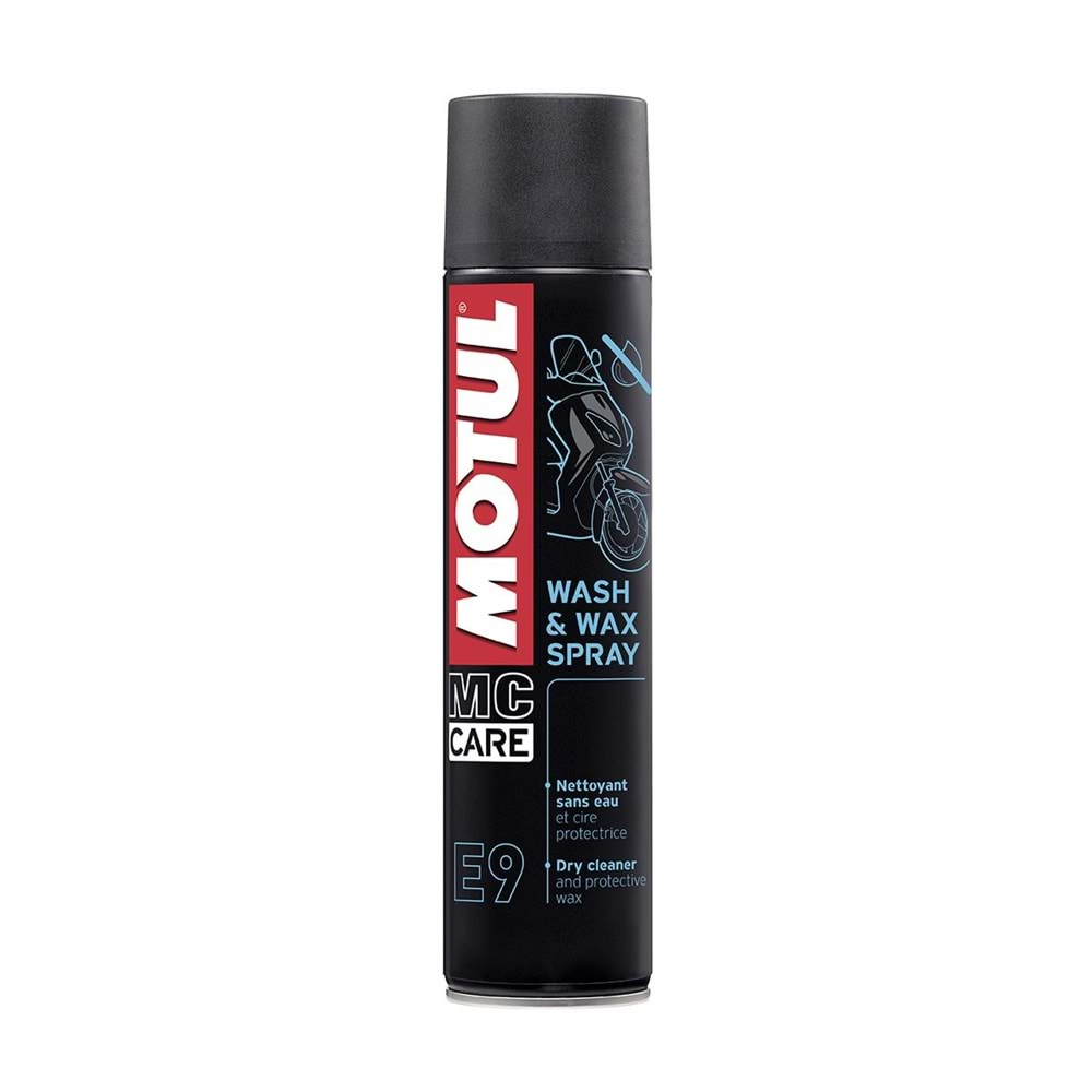 MOTUL E9 MAT YÜZEY TEMİZLEYİCİ SPREYİ 400 ML