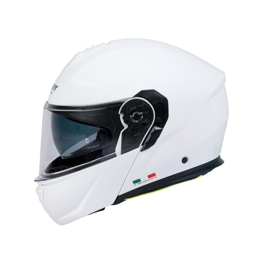 SWAY SW 917 Solid Gloss White Çene Açılır XL