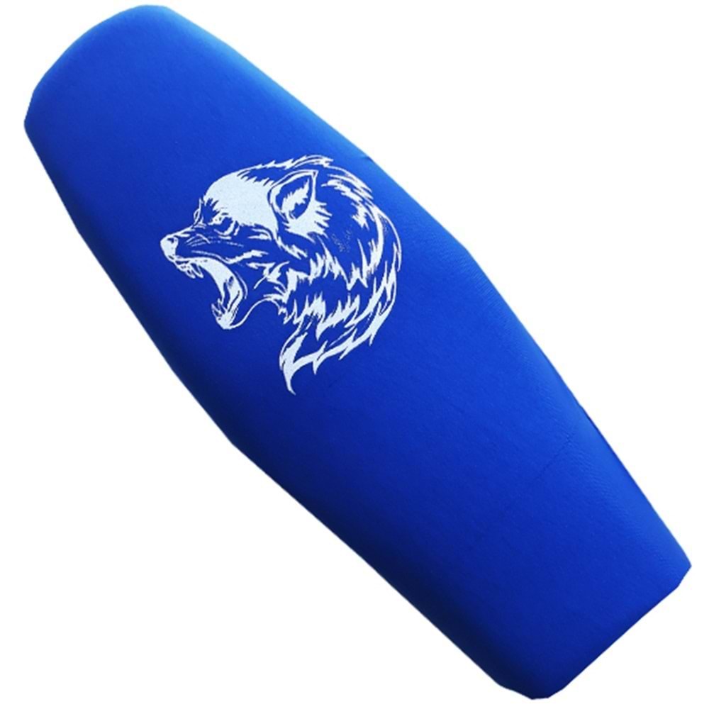 CUP/CG125 SELE KILIFI LİKRALI BOZKURT MAVİ