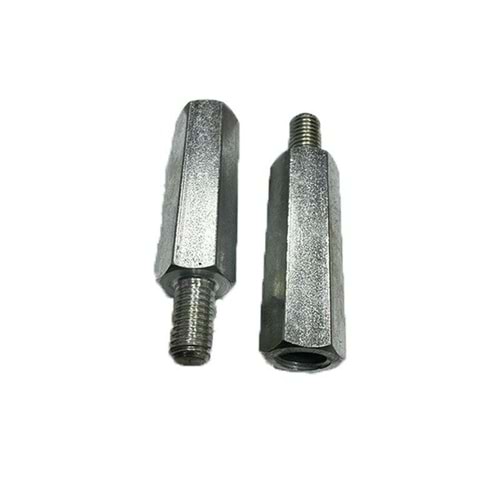 UNİVERSAL AYNA 45 mm YÜKSELTME APARATI SAĞ DİŞ 8 mm den 10 mm e Dönüştürücü
