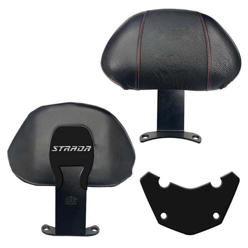 MONDİAL STRADA 125 2022 - 2024 UYUMLU KIRMIZI DESEN SİSSY BAR