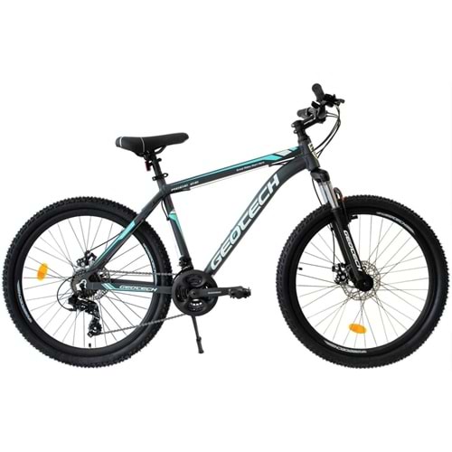 Geotech Mode 26 Econ 3 26 Jant 24 Vites Dağ Bisikleti - Gri/Turkuaz