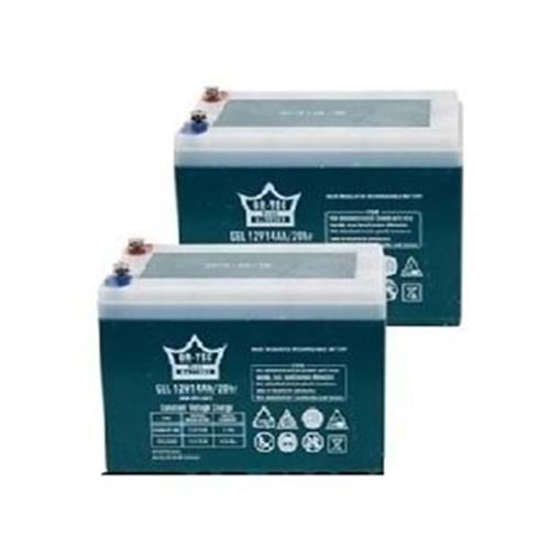 AKÜ (Elektirikli Bisiklet) 12V24AH YATIK ORTEC