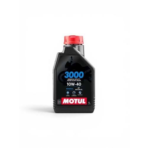 MOTUL 3000 4T 10W40 YAĞ