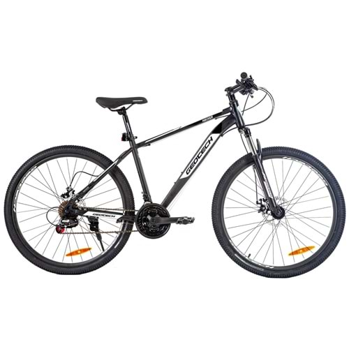 Geotech Hacker 26 Dağ Bisikleti - Mat Gri Siyah