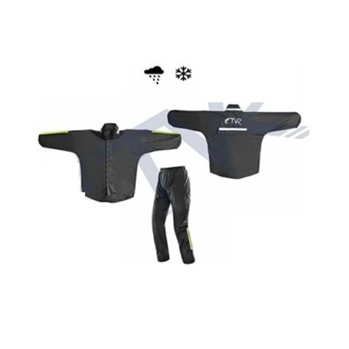 YAĞMURLUK ALT ÜST A KALİTE PVC CTVR XL