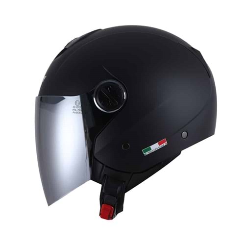 SWAY SW 715 Matt Black Yarım Kask L