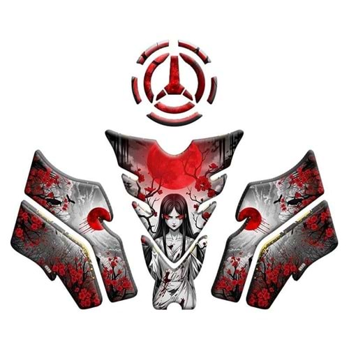 RKS SRK 125 S 2024 - 2025 UYUMLU TANK PAD SET 006