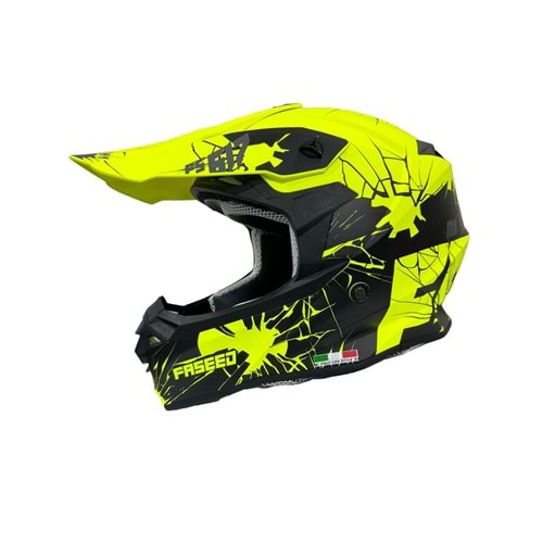 SWAY 617 MATT CRAK YELLOW-BLACK (M)