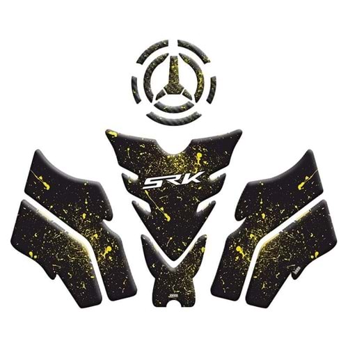RKS SRK 125 S 2024 - 2025 UYUMLU TANK PAD SET 005