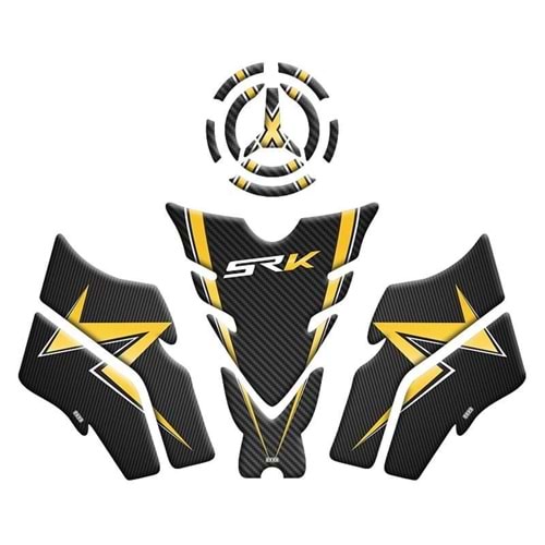 RKS SRK 125 S 2024 - 2025 UYUMLU TANK PAD SET 004