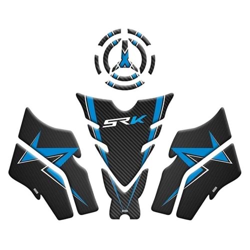 RKS SRK 125 S 2024 - 2025 UYUMLU TANK PAD SET 003