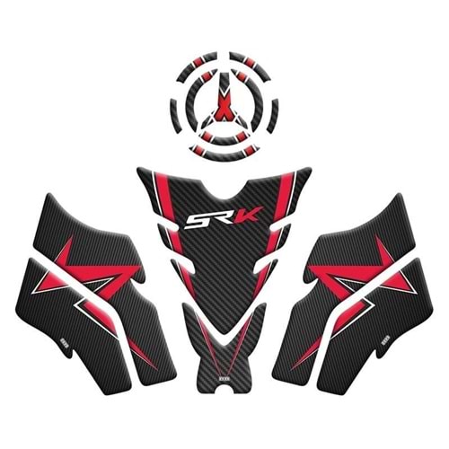 RKS SRK 125 S 2024 - 2025 UYUMLU TANK PAD SET 002