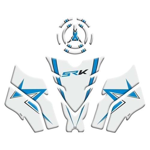 RKS SRK 125 S 2024 - 2025 UYUMLU TANK PAD SET 001
