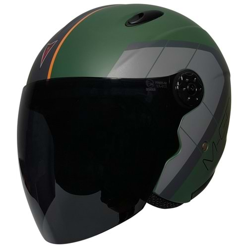 KASK YARIM FREEM (L) FR-601 YEŞİL