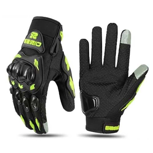 AXIO UNİVERSAL M YÜKSEK KORUMALI DOKUNMATİK ÖZELLİKLİ KAYDIRMAZ ELDİVEN NEON SARI