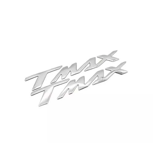 YAMAHA TMAX UYUMLU SELE ALTI METAL YAZI SETİ NİKEL