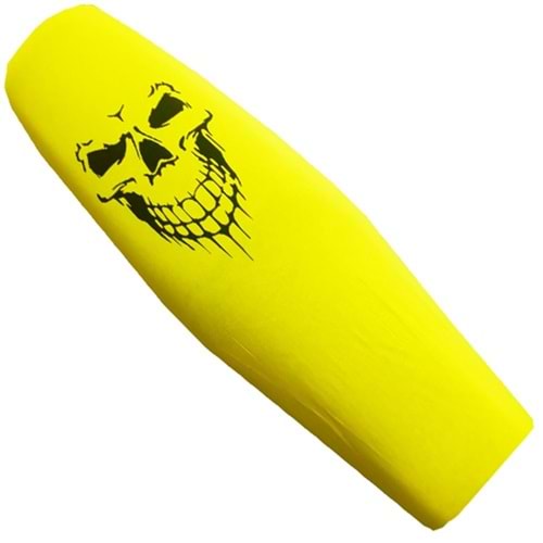 CUP/CG125 SELE KILIFI LİKRALI KURU KAFA 2 SARI