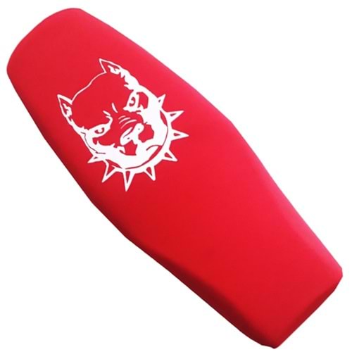 CUP/CG125 SELE KILIFI LİKRALI PİTBULL KIRMIZI