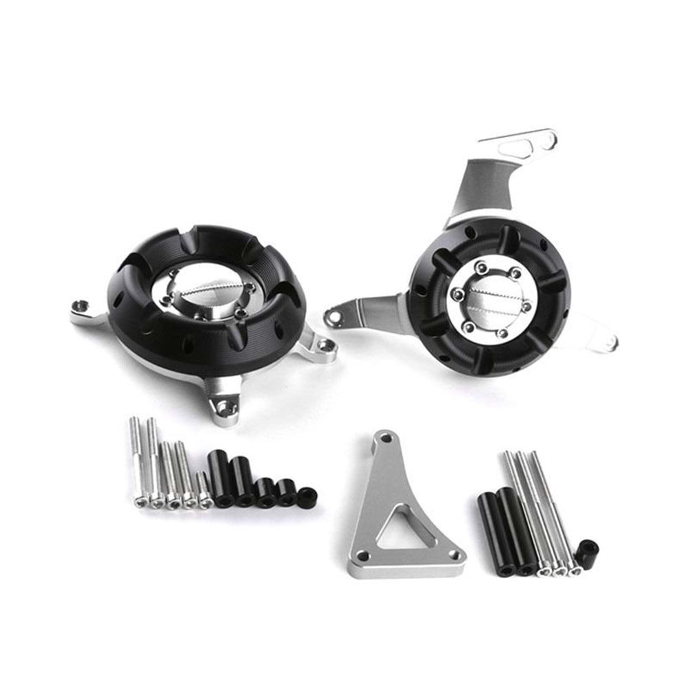 KAWASAKİ Z300 UYUMLU BLOK KORUMA GÜMÜŞ