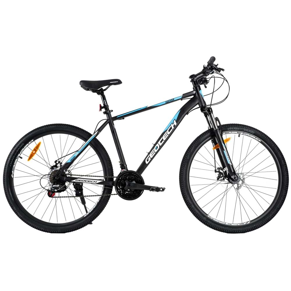 Geotech Hacker 27,5 Dağ Bisikleti - Mat Siyah Mavi