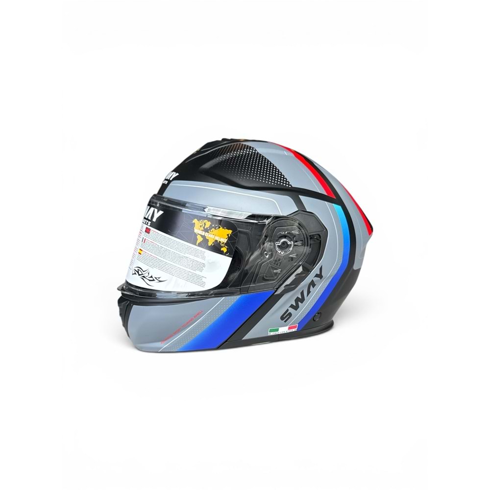 KASK SWAY 917 KORE BLACK TITANIUM BLUE L