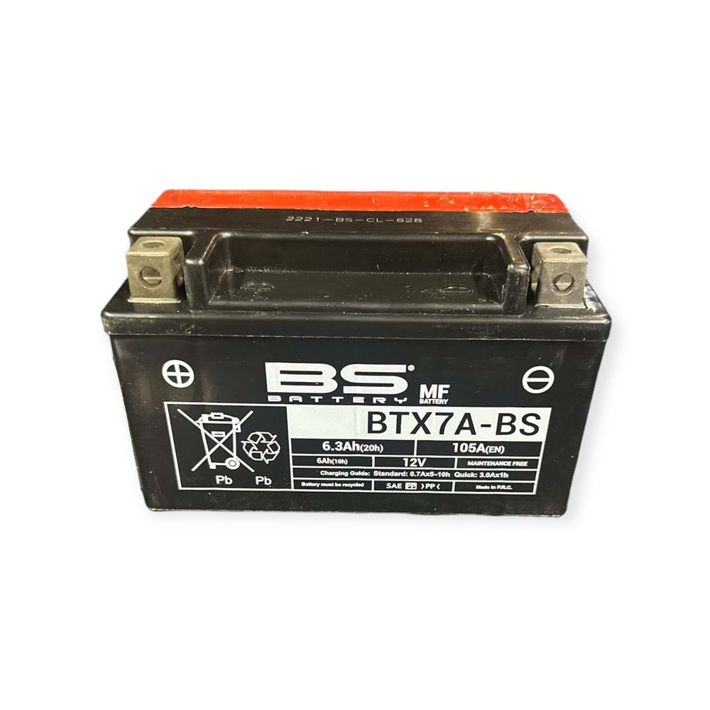 AKÜ BS BTX7A-BS SULU 2 YIL GARANTİ