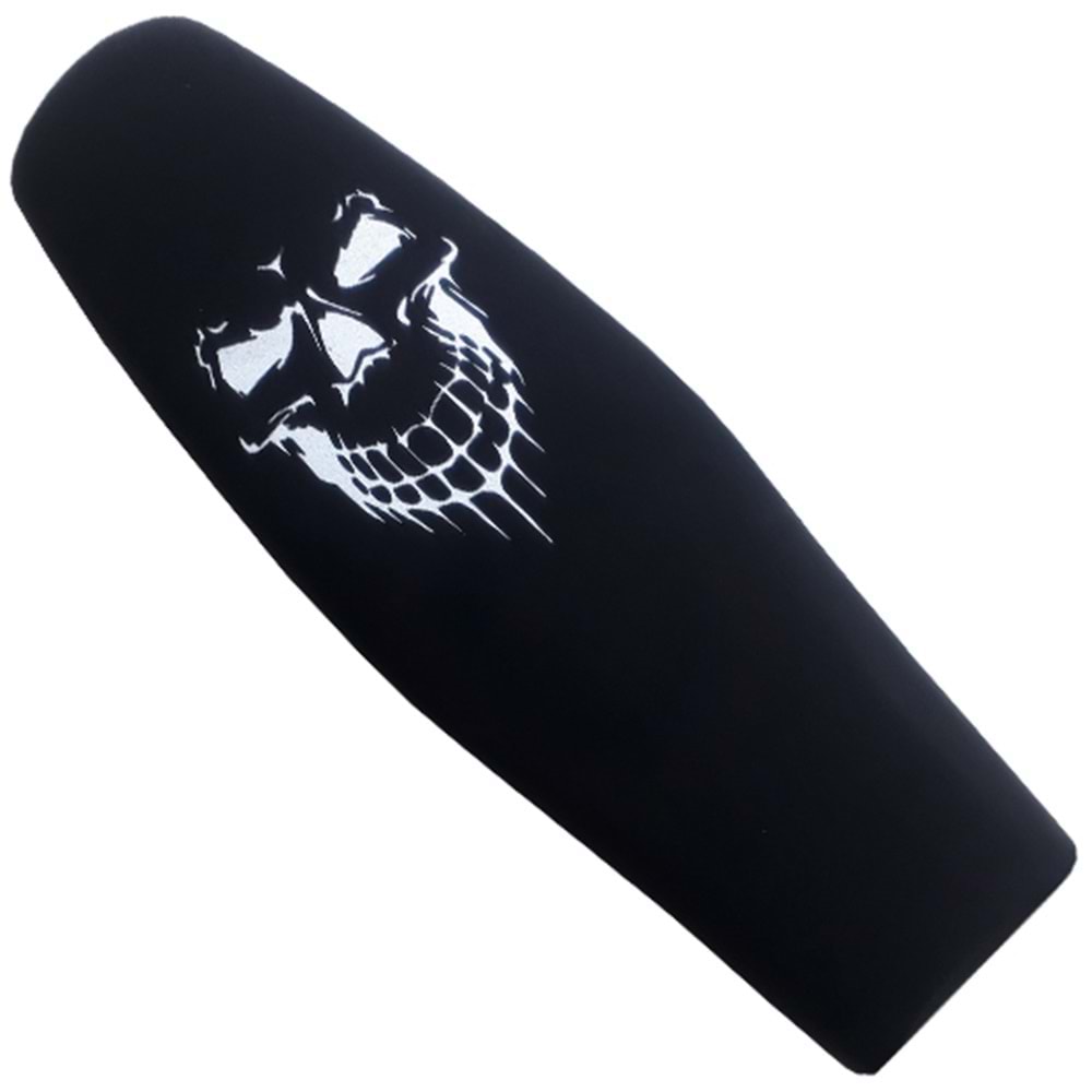 CUP/CG125 SELE KILIFI LİKRALI KURU KAFA 2 SİYAH